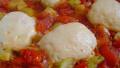 Zucchini and Tomatoes With Parmesan Dumplings created by CountryLady