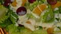 Fruit and Lettuce Salad With Orange-Yogurt Dressing created by justcallmetoni