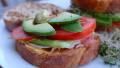 Tomato, Cheese, and Avocado Sandwich created by Kiera Wright-Ruiz
