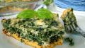Crustless Spinach Quiche (Low Fat) created by Marg CaymanDesigns 