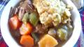 Wintry Beef Vegetable Stew With Fluffy Herb Dumplings created by BecR2400