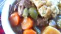 Wintry Beef Vegetable Stew With Fluffy Herb Dumplings created by BecR2400