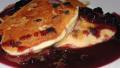Cornmeal Pancakes With Blueberry Maple Syrup created by Mrs Goodall