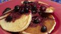 Cornmeal Pancakes With Blueberry Maple Syrup created by Rita1652