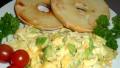 Scrambled Eggs With Avocado and Cheese created by Bergy