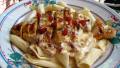 Pasta With Chicken and Roasted Red Pepper Cream Sauce created by gailanng