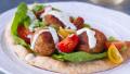Mediterranean Turkey Meatball Sandwiches (Pita or Wrap) created by DianaEatingRichly