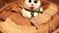 Mr. Snowman Cheese Ball created by Kelly D.