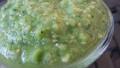 Mexican Green Sauce With Tomatillos and Avocado (Salsa Verde) created by Columbus Foodie