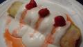Crepes With Sour Cream and Strawberries created by NoraMarie