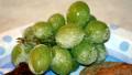 Frosted Green Grapes for Garnish created by SashasMommy
