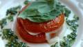 Tomato and Mozzarella Burger created by Sackville