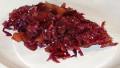 Sweet and Sour Red Cabbage created by Hates2cook