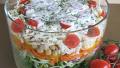 Layered Picnic Salad created by Calee