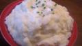 Garlic Creamed Mashed Red Potatoes created by Parsley