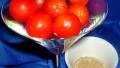 Cherry Tomatoes Marinated in Vodka (In Oversized Martini Glass) created by Bergy