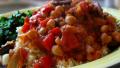 Chickpea Marinara over Couscous created by justcallmetoni
