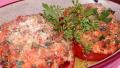 Baked Tomatoes Stuffed With Salmon, Garlic & Capers created by Rita1652