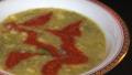 Asparagus and Yukon Gold Potato Soup With Roasted Tomatoes (Spar created by KateL