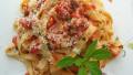 Fettuccini With Spicy Tomato Cream Sauce created by flower7