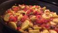 Mexican Squash and Ground Beef Casserole created by LiaPeach