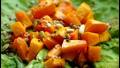 Roasted Pumpkin (Or Winter Squash) on Lamb's Lettuce created by Sackville