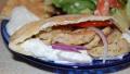 Gyro-Style Pork Sandwiches created by Color Guard Mom