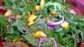 Green Salad With Romaine Lettuce and Mangoes created by Rita1652