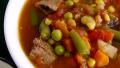 Quick Vegetable Beef Soup created by Marg CaymanDesigns 