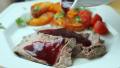 Roast Beef Tenderloin With Red Wine & Shallot Sauce created by Swirling F.