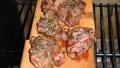 Lamb Chops in a Red Wine Olive Marinade created by LizzieBug