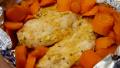 Honey-Mustard Chicken With Glazed Baby Carrots created by Lori Mama