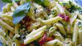 Penne Pasta Salad With Roasted Red Peppers and Fresh Basil created by JustJanS