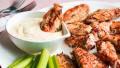 Garlic-Lime Chicken Wings With Chipotle Mayonnaise created by alenafoodphoto