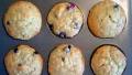 Easy Moist Banana Blueberry Muffins created by bzebri244