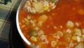 Easy Alphabet Vegetable Soup created by lets.eat