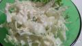 Low Fat Creamy Cabbage and Onion Salad created by Sharon123
