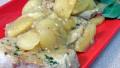 Southern Comfort Pork Loin Chops With Cinnamon Apples created by Rita1652