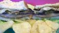 Nigella Lawson Portobello Mushroom Cheesesteak Sandwich created by Sharon123