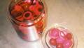 Tickled Pink Pickled Eggs or Pretty in Pink Pickled Eggs created by Julie Bs Hive
