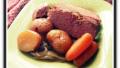 Crock Pot Apple and Brown Sugar Corned Beef created by alicatcooks