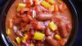Sweet Tomato Peppers With Little Smokie Sausages created by kiwidutch