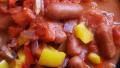 Sweet Tomato Peppers With Little Smokie Sausages created by kiwidutch