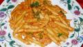 Penne With Vodka Cream and Smoked Salmon created by Midwest Maven