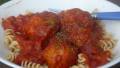 Kittencal's Low-Fat Parmesan Turkey Meatballs created by BLUE ROSE