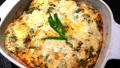 Baked Cheesy Eggs With Leeks and Tarragon created by Outta Here