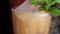 Cantaloupe-Lime Smoothie created by Baby Kato