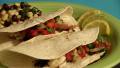 Grilled Halibut Tacos With Roasted Tomato & Tequila Salsa created by justcallmetoni