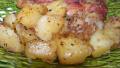 Paros Island Patates Riganates (Potatoes W/ Fresh Oregano) created by Baby Kato