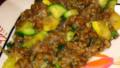 Lentil and Bulgur Pilaf With Green and Yellow Squash created by KLHquilts